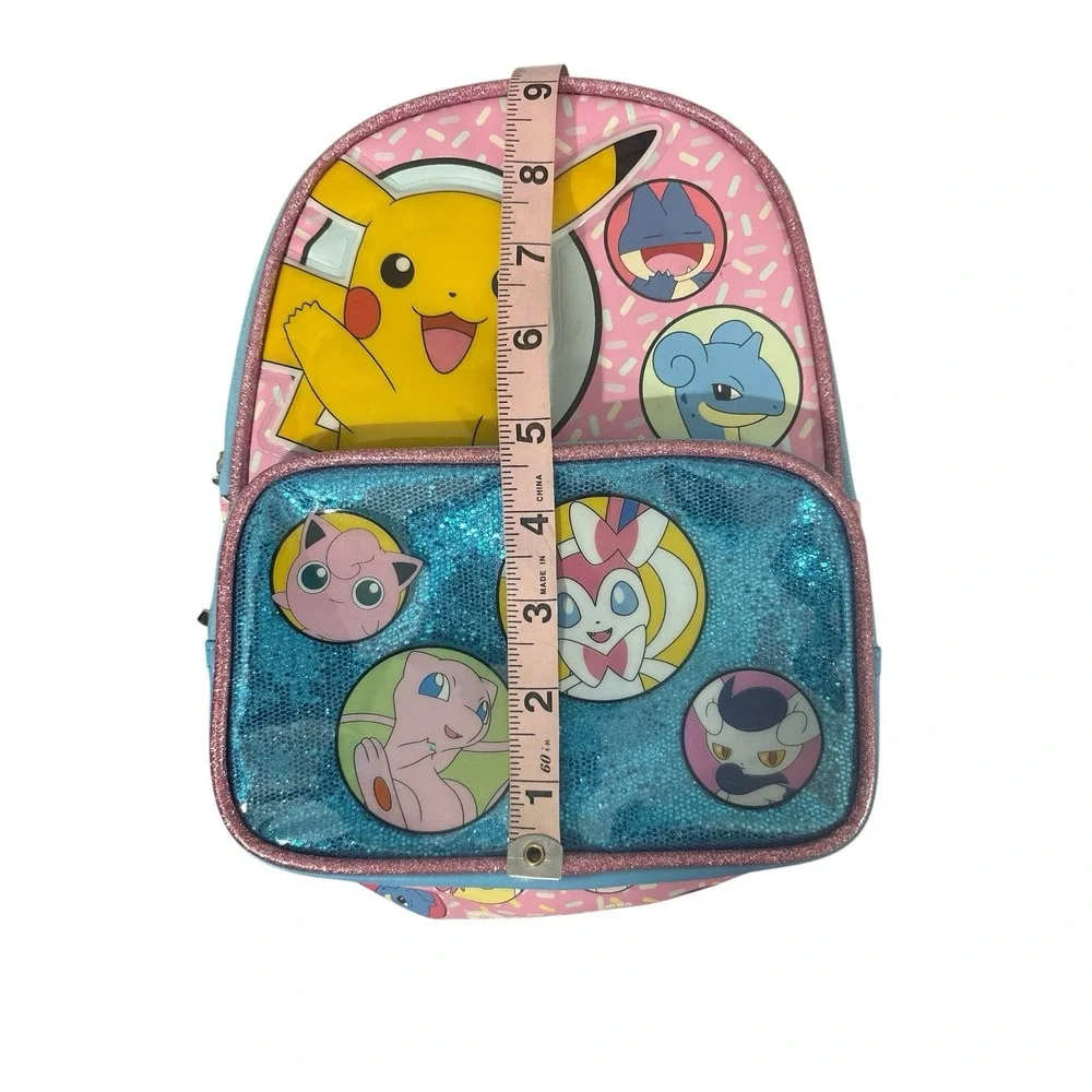 Bioworld Pokemon Pink Mini Multi Pokémon  Backpack